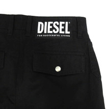 ディーゼル DIESEL パンツ カーゴパンツ ロゴ コットン ブラック 黒 28 メンズ_画像8