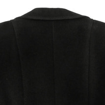 スチェッソ SUTSESO コート チェスターコート Aライン シングル ウール混 日本製 ブラック 黒 42 レディース_画像7