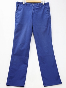 TOMORROWLAND トゥモローランド STRETCH EASY PANTS ストレッチイージーパンツ M ブルー