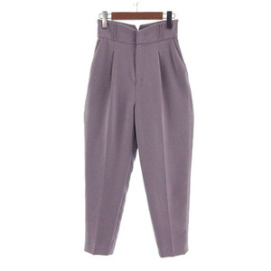  Proportion Body Dressing PROPORTION BODY DRESSING pants peg top tapered tuck purple series lavender S