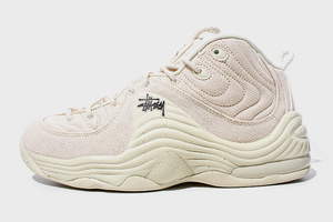 28cm 未使用品 STUSSY × NIKE ステューシー ナイキ AIR PENNY 2 'Fossil' エアペニー 2 US10 DQ5674-200/● メンズ