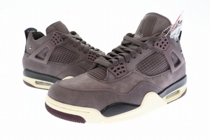 ナイキ NIKE ×A Ma Maniere アママニエール AIR JORDAN 4 Violet Ore エア ジョーダン スニーカー DV6773-220 28 バイオレット オレ ▲■