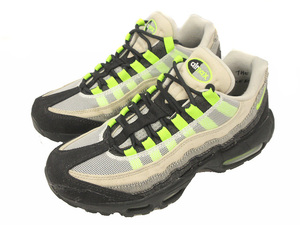 ナイキ NIKE AIR MAX 95 DNHM VOLT DD9519-001 エアマックス 95 デンハム 24.5 ブラック/ボルト-サミット ホワイト スニーカー