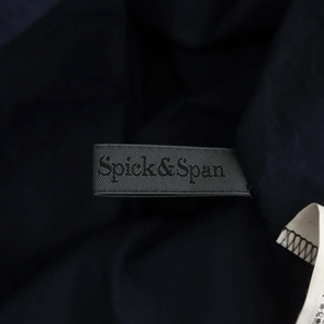 スピック&スパン Spick&Span ボリュームスリーブブラウス 九分袖 長袖 プルオーバー 紺 ネイビー /DF ■OS ■SH レディースの画像3