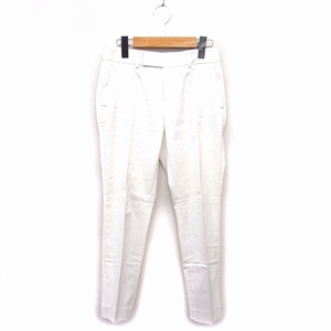  Des Pres DES PRES Tomorrowland pants slacks tapered Rollei z cotton . slit plain 00 eggshell white /NT9 lady's 