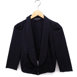  Jill Stuart JILL STUART shawl color jacket outer 7 minute sleeve cropped pants height plain S black black /FT33 lady's 