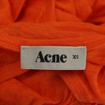 アクネ Acne ロングタンクトップ リネン カットソー XS オレンジ /AA ■OS レディース_画像3