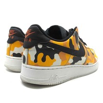 ナイキ NIKE エアフォースワン AIR FORCE 1 ’07 LV8 スニーカー 823511-800 カモフラ 迷彩 オレンジ 28.5cm メンズ_画像2