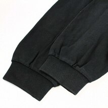 カステルバジャック CASTELBAJAC ポロシャツ シャツ 長袖 刺繍 スリット 4 XL 黒 ブラック /TR11 メンズ_画像6