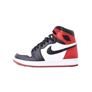 ナイキ NIKE WMNS Air Jordan 1 Retro High Satin Black Toe ウィメンズ エアジョーダン1 レトロ ハイ サテン スニーカー US8.5 CD0461-016