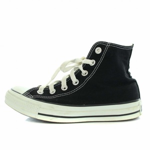 コンバース CONVERSE オールスターハイ ALL STAR HI スニーカー シューズ ハイカット キャンバス US5 24.0cm 黒 M9160 レディース