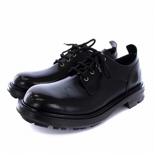 アレキサンダーマックイーン ALEXANDER MCQUEEN DERBY SHOES ドレスシューズ ビジネスシューズ レースアップ レザー 43 29cm 黒