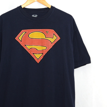 MT2248 スーパーマン SUPERMAN Tシャツ XL 肩59 映画 アメコミ メール便可 xq_画像1