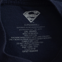 MT2248 スーパーマン SUPERMAN Tシャツ XL 肩59 映画 アメコミ メール便可 xq_画像4