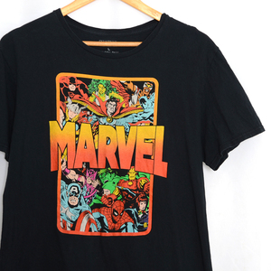 MT2304 マーベル MARVEL Tシャツ L 肩50 アベンジャーズ 映画 アメコミ メール便可 xq