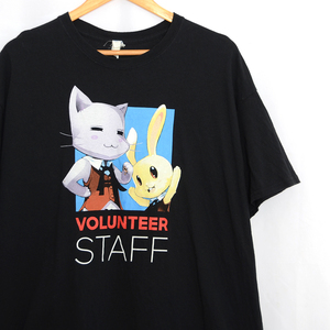 MT2328 アニメエキスポ ANIME EXPO 2017 Tシャツ XL 肩60 ボランティア メール便可 xq