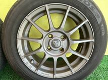 175/65R15 2019年ノーマル ヨコハマ ECOS タイヤアルミセット ホットスタッフ4穴PCD100 15×6JET+45 ハブ56mmミニR50からR59まで_画像10