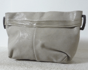  Loewe LOEWE suede gray series case pouch 
