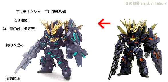 ヤフオク! -「ガンダムコンバージ 改造」(機動戦士ガンダム) (ガンダム