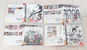 龍が如く3 4 5 見参 4点セット PS3