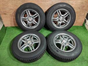 ★コンパクトカー用★155/80Ｒ13　YOKOHAMA/ICEGUARD IG50PLUS　【2020年】社外アルミ13×5Ｊ　ET36 4H/100