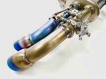 ☆超稀少品/美品☆ARQRAY フルチタン マフラー Full Titanium Exhaust BMW i8 2Z15 アーキュレー チタン _画像6