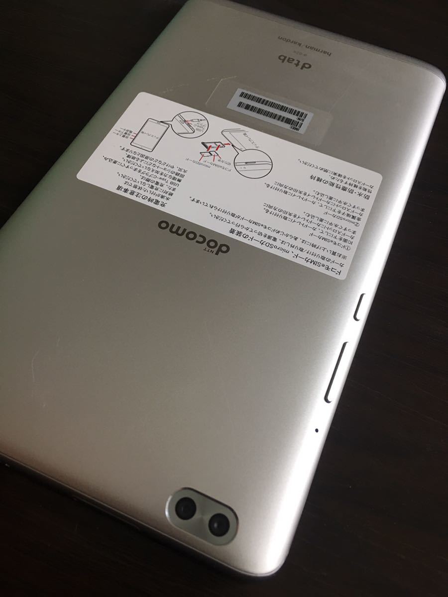 docomo dtab Compact d-02K 美品 現状品-