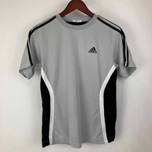 adidas Adidas короткий рукав футболка мужской серый линия CLIMALITE casual спорт тренировка одежда скорость . dry простой 