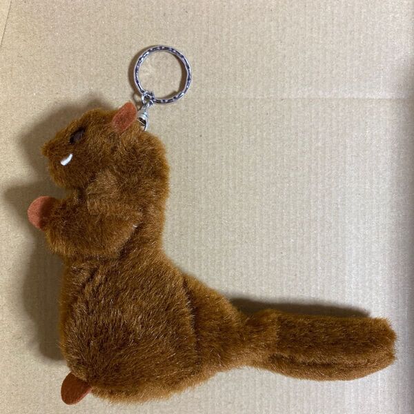 ぬいぐるみキーホルダー リス