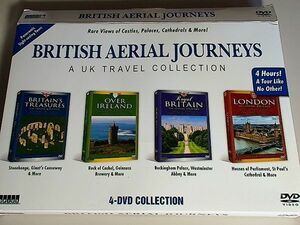 BRITISH AERIAL JOURNEYS /A UK TRAVEL COLLECTION /BRITAIN'S TREASURES/OVER IRELAND/ROYAL BRITAIN/LONDON AN AERIAL JOURNEY