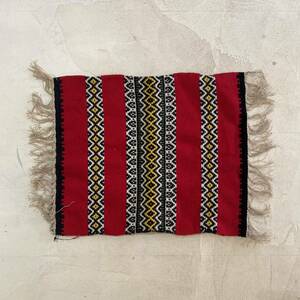 vintage native rug アメリカ古着 ヨーロッパ古着 ネイティブラグ ビンテージマット インテリア クッションカバー 70s 80s