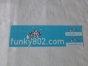 FUNKY802 Funky802 バンパー ステッカー FUNKY802 Funky802 バンパー Enjoy Summer with FM802