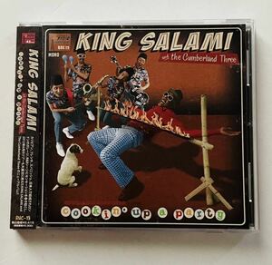 国内盤 ガレージパンクCD★KING SALAMI and the Cumberland Three★cookin' up a party('13) 帯付 Garage punk