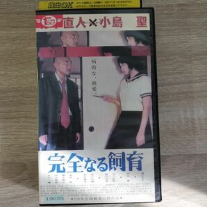 ビデオ VHS 完全なる飼育 竹中直人 小島聖