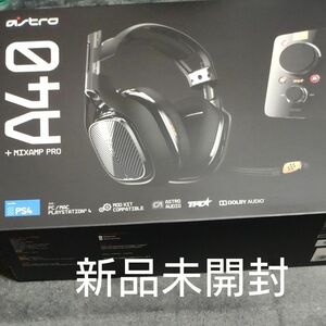 Astro ゲーミングヘッドセット PS4 対応 A40TR-MAP ブラック ミックスアンプ 付き ヘッドセット