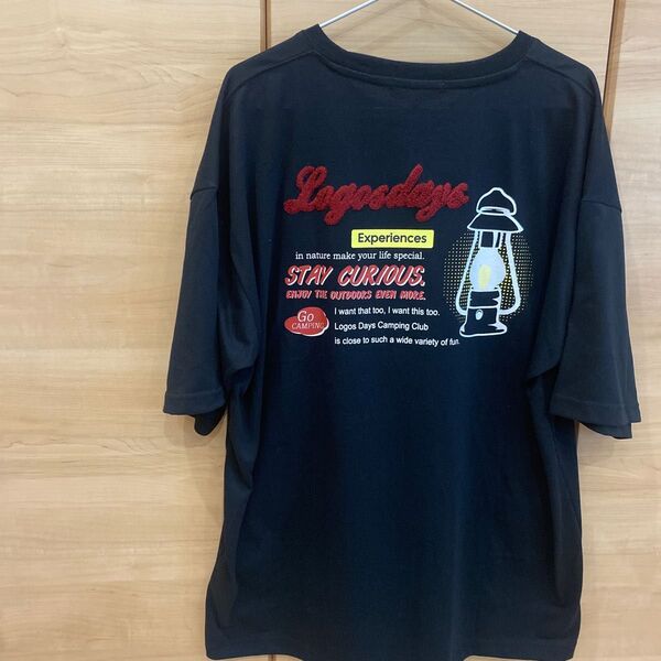 LOGOS DAYS Tシャツ オーバーサイズ 5L 黒