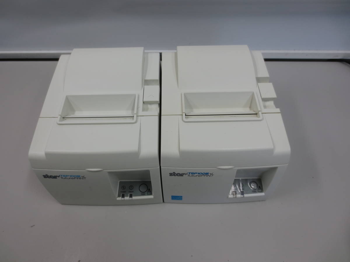 スター精密 TSP143ⅢU-GY-JP TSP100 プリンタ グレー A01