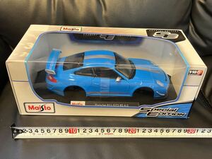  tire wheel none junk modified custom base .1/18 Porsche911 GT3 S4.0 blue Porsche 911 die-cast minicar Maisto Maisto 