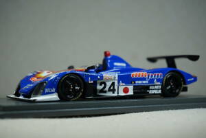1/43 ロータリー復活 ルマン 寺田 spark WR Autoexe LMP-02 Mazda #24 2002 Le Mans 24h LMP675 オートエクゼ マツダ terada ampm 