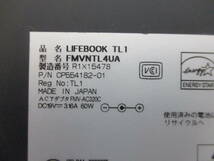 Ｎ1065 Fujitsu LIFEBOOK TL1 初期化済み　ノートPC　メンテナンス前提　　　　　　　_画像10