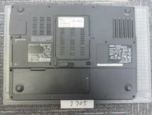 Ｊ705 DELL Vostro 1000 ＨＤＤデーター消去済み　ノートPC　メンテナンス前提　　　　　　　　　_画像9