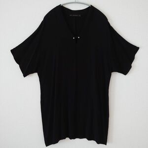 ZARA ザラ ルーズフィット Vネック ひざ丈 ワンピース チュニック