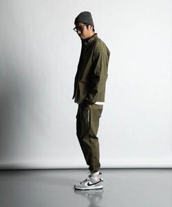 【The DUFFER of ST.GEORGE】SET UP EASY JOGGER PANTS セットアップ イージージョガーパンツ S カーキ メンズ 美品