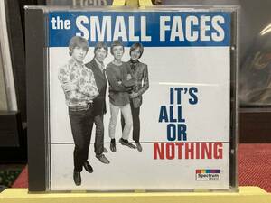 【CD】SMALL FACES ☆ It's All Or Nothing 93年 EU Spectrum Music 輸入盤 モッズ 名バンド Decca時代 ベスト盤 14曲収録