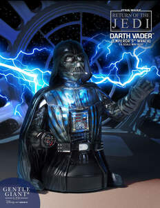 ★GENTLE GIANT★SW★DARTH VADER★EMPER'S WRATH★COLLECTIBLE MINI BUST★