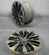 103 レクサス LEXUS LS500？ 純正 アルミホイール 42611-50780 20インチ 5穴 PCD120 8.5J 1本 単品 クローム_画像2