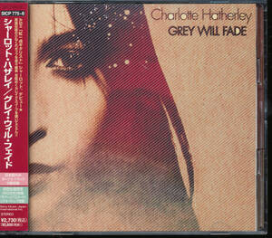 シャーロット・ハザレイ/Charlotte Hatherley/Grey Will Fade/グレイ・ウィル・フェイド★CD+DVD★日本盤★(アッシュ/Ash)