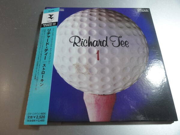 RICHARD TEE　　　　　　 リチャード・ティー　　　 STROKIN 帯付き国内盤　　豪華見開き紙ジャケ