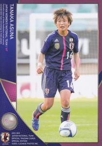 2012-13　日本代表SE　田中明日菜　【043】　レギュラーカード　なでしこジャパン　画像表裏　※同梱可　注意事項必読