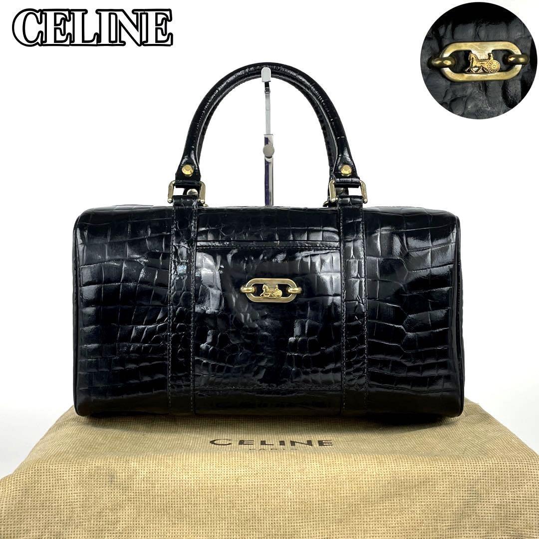 ほぼ未使用》CELINE(セリーヌ)ハンドバッグ-